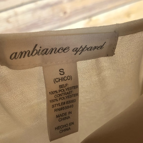 Ambiance Apparel Racerback Tank Top Women’s Small - Picture 4 of 4